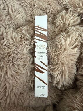 Laura Geller Bravo Brows Soft Pencil + Brush - Medium Brown